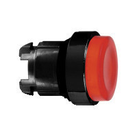 Schneider ZB4BW147 Harmony fém világító nyomógomb fej, Ø22, visszatérő, BA9s foglalatos, kiemelkedő, piros, fekete perem Schneider ZB4BW147 Harmony fém világító nyomógomb fej, Ø22, visszatérő, BA9s foglalatos, kiemelkedő, piros, fekete perem