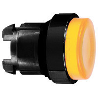Schneider ZB4BW157 Harmony fém világító nyomógomb fej, Ø22, visszatérő, BA9s foglalatos, kiemelkedő, narancssárga, fekete perem Schneider ZB4BW157 Harmony fém világító nyomógomb fej, Ø22, visszatérő, BA9s foglalatos, kiemelkedő, narancssárga, fekete perem