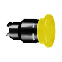 Schneider ZB4BW4537 Harmony fém világító nyomógomb fej, Ø22, visszatérő, Ø40 gombafejű, beépített LED-hez, narancssárga, fekete test Schneider ZB4BW4537 Harmony fém világító nyomógomb fej, Ø22, visszatérő, Ø40 gombafejű, beépített LED-hez, narancssárga, fekete test