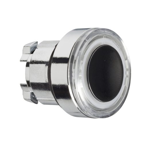 Schneider ZB4BW913 Harmony fém világító nyomógomb fej, Ø22, visszatérő, fehéren világító perem Schneider ZB4BW913 Harmony fém világító nyomógomb fej, Ø22, visszatérő, fehéren világító perem