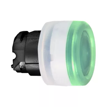   Schneider ZB4BWCUST08 Harmony fém világító nyomógomb fej, Ø22, visszatérő, személyre szabott