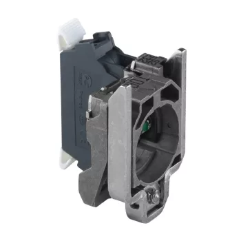   Schneider ZB4BZ1025 Harmony fém rögzítőaljzat és érintkezőblokk, 1NC, rugós csatlakozós