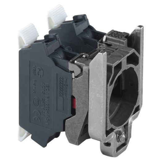 Schneider ZB4BZ1045 Harmony fém rögzítőaljzat és érintkezőblokk, 2NC, rugós csatlakozós Schneider ZB4BZ1045 Harmony fém rögzítőaljzat és érintkezőblokk, 2NC, rugós csatlakozós