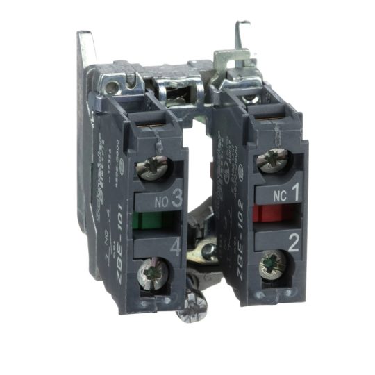Schneider ZB4BZ105 Harmony fém rögzítőaljzat és érintkezőblokk, 1NO+1NC Schneider ZB4BZ105 Harmony fém rögzítőaljzat és érintkezőblokk, 1NO+1NC