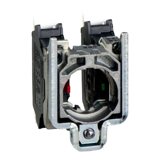 Schneider ZB4BZ1055 Harmony fém rögzítőaljzat és érintkezőblokk, 1NO+1NC, rugós csatlakozós Schneider ZB4BZ1055 Harmony fém rögzítőaljzat és érintkezőblokk, 1NO+1NC, rugós csatlakozós