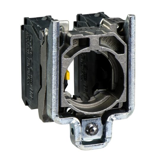 Schneider ZB4BZ106 Harmony fém rögzítőaljzat és érintkezőblokk, 1NO+1NC átlapolt Schneider ZB4BZ106 Harmony fém rögzítőaljzat és érintkezőblokk, 1NO+1NC átlapolt