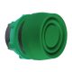 Schneider ZB5AP3S Harmony műanyag nyomógomb fej, Ø22, visszatérő, színes gumisapkás, zöld