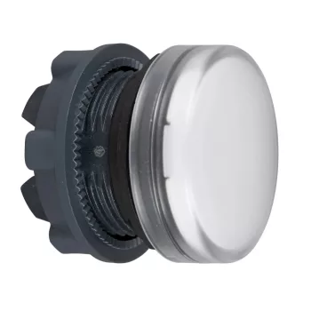   Schneider ZB5AV013 Harmony műanyag jelzőlámpa fej, Ø22, LED jelzőlámpához, fehér