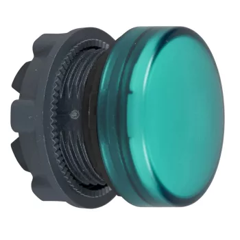   Schneider ZB5AV033 Harmony műanyag jelzőlámpa fej, Ø22, LED jelzőlámpához, zöld