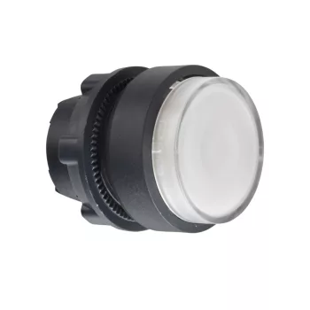  Schneider ZB5AW113 Harmony műanyag világító nyomógomb fej, Ø22, visszatérő, LED-es, kiemelkedő, fehér