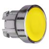 Schneider ZB5AW583 Harmony műanyag világító nyomógomb fej, Ø22, visszatérő, védősapkás, beépített LED-hez, sárga Schneider ZB5AW583 Harmony műanyag világító nyomógomb fej, Ø22, visszatérő, védősapkás, beépített LED-hez, sárga