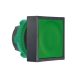 Schneider ZB5CA3 Harmony műanyag négyszög alakú nyomógomb fej, Ø22, visszatérő, zöld
