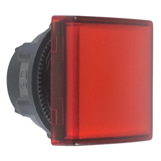 Schneider ZB5CV043 Harmony műanyag négyszög alakú jelzőlámpa fej, Ø22, LED modulhoz, piros Schneider ZB5CV043 Harmony műanyag négyszög alakú jelzőlámpa fej, Ø22, LED modulhoz, piros