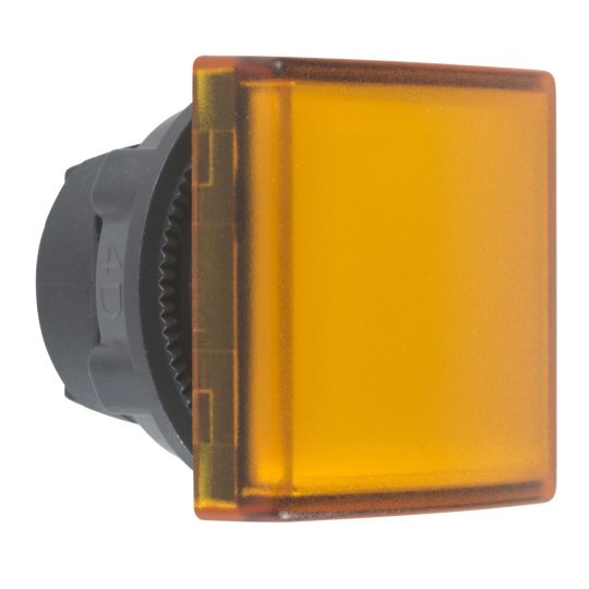 Schneider ZB5CV053 Harmony műanyag négyszög alakú jelzőlámpa fej, Ø22, LED modulhoz, narancssárga Schneider ZB5CV053 Harmony műanyag négyszög alakú jelzőlámpa fej, Ø22, LED modulhoz, narancssárga