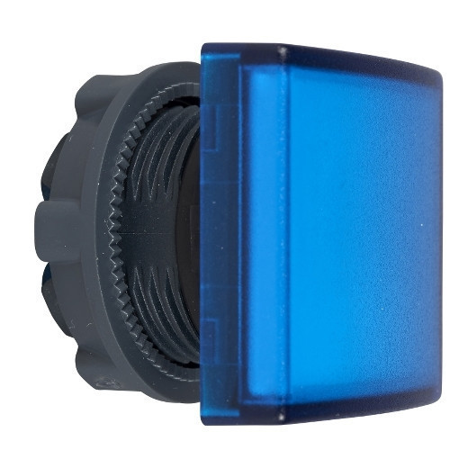 Schneider ZB5CV063 Harmony műanyag négyszög alakú jelzőlámpa fej, Ø22, LED modulhoz, kék Schneider ZB5CV063 Harmony műanyag négyszög alakú jelzőlámpa fej, Ø22, LED modulhoz, kék