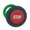 Schneider ZB5FL434 Harmony panelbe süllyesztett műanyag nyomógomb fej, Ø30, kiemelkedő, piros, "STOP" Schneider ZB5FL434 Harmony panelbe süllyesztett műanyag nyomógomb fej, Ø30, kiemelkedő, piros, "STOP"