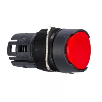 Schneider ZB6AA4 Harmony XB6 Ø16 nyomógombfej piros