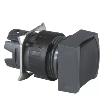   Schneider ZB6CA2 Harmony XB6 Ø16 nyomógombfej négyzetes, fekete