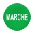 Schneider ZBAF342 Harmony Ø30 panelbe süllyesztett nyomógomb tető, zöld, "MARCHE"