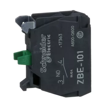   Schneider ZBE101 Harmony XB4/XB5 érintkező blokk, 1NO, csavaros csatlakozó