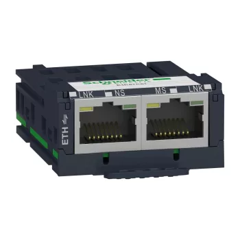   Schneider Electric ZBRCETH Harmony Ethernet kiegészítő kártya ZBRN1 Harmony Hub vevőegységhez, 2xRJ45, Modbus TCP