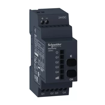   Schneider Electric ZBRRC Harmony konfigurálható vevőegység, 4 PNP kimenet, monostabil, 24DC