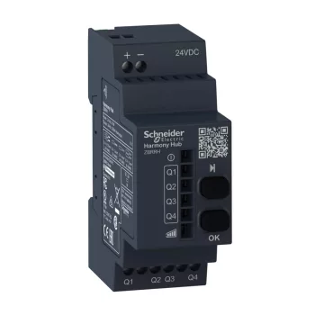   Schneider Electric ZBRRH Harmony konfigurálható vevőegység, 4 PNP kimenet, bistabil, 24VDC