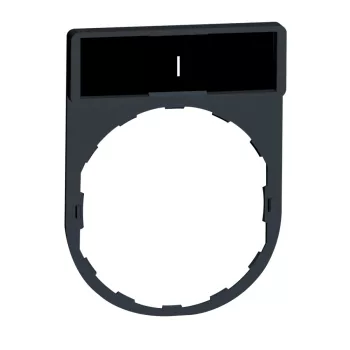   Schneider ZBY2147 Harmony címketartó 30x40 mm, Ø22 készülékekhez, 8x27 mm felirati címkével, I