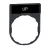Schneider ZBY2307 Harmony címketartó 30x40 mm, Ø22 készülékekhez, 8x27 mm felirati címkével, UP