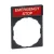 Schneider ZBY2330 Harmony címketartó 30x40 mm, Ø22 készülékekhez, 8x27 mm felirati címkével, EMERGENCY STOP