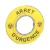 Schneider ZBY9120 3D felirati címke ARRET D URGENCE