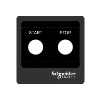   Schneider ZBYLEG101001 Harmony kezelőpanel maszk, 100x100mm, sablon