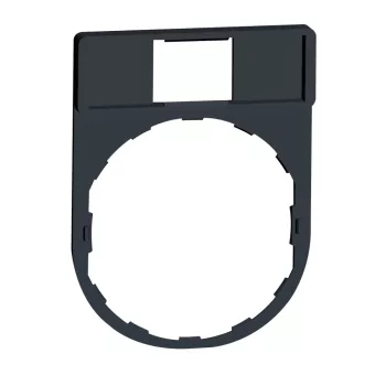   Schneider ZBZ32 Harmony címketartó 30x40 mm, Ø22 készülékekhez, 8x27 mm felirati címke nélkül
