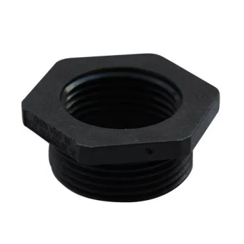   SIB H6091002, műanyag szűkítő PG9-PG7 fekete RAL9005 IP65 (IP68 menet tömítéssel) (SIB H6091002)