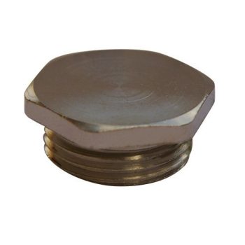 SIB D4816102 Fém nikkelezett vakdugó M16x1,5 IP65