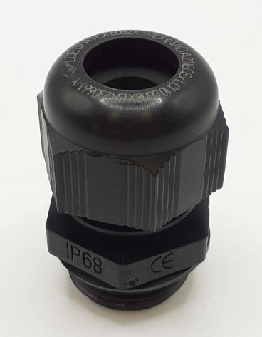 SIB F8022060E ATEX Tömszelence műanyag M20 (5,0 - 9,0 mm) fekete RAL 9005