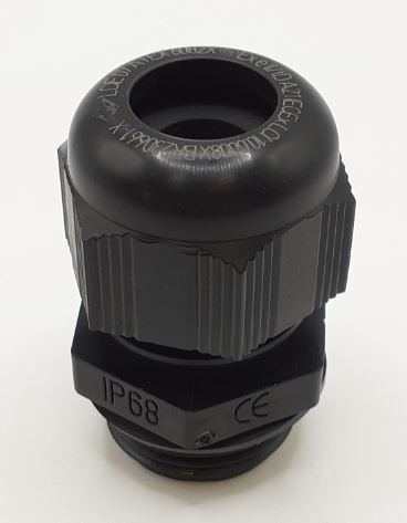 SIB F8023240E ATEX Tömszelence műanyag M32 (14,0 - 21,0 mm) fekete RAL 9005