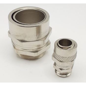   SIB J0009612 Fém nikkelezett gégecső tömszelence M12 forgatható kivitelben