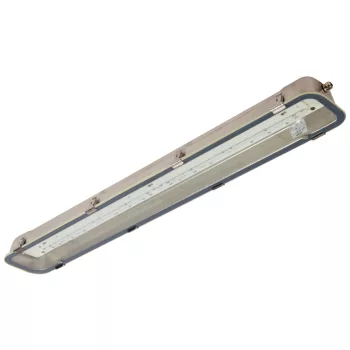   SIMOTRADE INOX LED-236 mennyezeti/függesztett lámpatest, 5660lm, 46W teljesítmény, 4000K színhőmérséklet, IP65 védettség, 5 év garancia, 1310x200x90mm ( SIMOTRADE 60 016236807 )