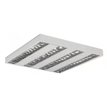   SIMOTRADE STF/AL LED-414 DP duplaparabolás tükrös lámpatest, 3850lm, 46W teljesítmény, 4000K színhőmérséklet, IP20 védettség, 5 év garancia, 595x595x55mm ( SIMOTRADE 60 130414520 )