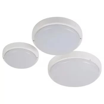   SIMOTRADE GAMMA LED mennyezeti lámpatest, 1800lm, 20W teljesítmény, 4000K színhőmérséklet, IP65 védettség, 5 év garancia, 280x71mm ( SIMOTRADE 70 101000502 )