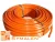 Symalen M32 hajlékony narancssárga halogénmentes védőcső 32/25mm, 750 N nyomásállóság, (PE) polietilén Swiss Made 50fm/tekercs