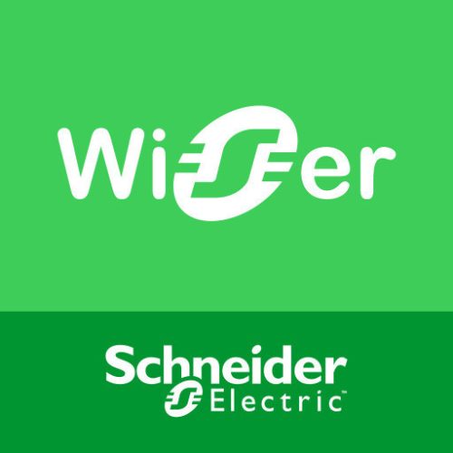 Schneider Electric SDD114389 Wiser Vezeték nélküli kapcsoló, 2 csatornás antracit burkolattal, keret nélkül (Sedna Design / Elements)