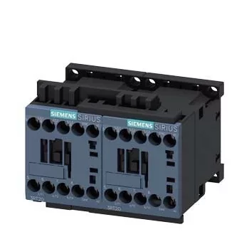   Siemens, Sirius, 3RA2315-8XB30-1AB0, 3RA23158XB301AB0, Forgásirányváltó mágneskapcsoló, 3Kw/7A (400V, AC3), 24V AC 50/60 Hz vezerlés, csavaros csatlakozás, S00 méret, Sirius (Siemens 3RA2315-8XB30-1AB0)