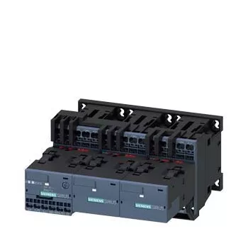   Siemens, Sirius, 3RA2415-8XE31-2BB4, 3RA24158XE312BB4, Csillag-delta motorindító, IO-Link kommunikáció, 5,5Kw/12A (400V, AC3), 24V DC vezerlés, rugós csatlakozás, S00 méret, Sirius (Siemens 3RA2415-8XE31-2BB4)