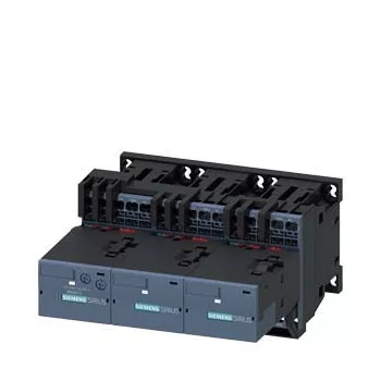   Siemens, Sirius, 3RA2415-8XF31-2AB0, 3RA24158XF312AB0, Csillag-delta motorindító, 5,5Kw/12A (400V, AC3), 24V AC 50/60 Hz vezerlés, rugós csatlakozás, S00 méret, Sirius (Siemens 3RA2415-8XF31-2AB0)