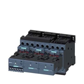   Siemens, Sirius, 3RA2423-8XE32-1BB4, 3RA24238XE321BB4, Csillag-delta motorindító, IO-Link kommunikáció, 11Kw/25A (400V, AC3), 24V DC vezerlés, csavaros csatlakozás, S0 méret, Sirius (Siemens 3RA2423-8XE32-1BB4)