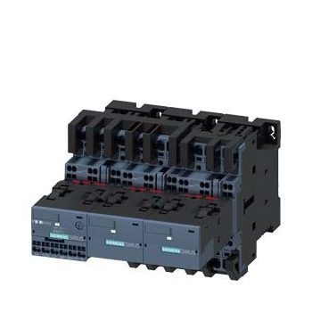   Siemens, Sirius, 3RA2423-8XE32-2BB4, 3RA24238XE322BB4, Csillag-delta motorindító, IO-Link kommunikáció, 11Kw/25A (400V, AC3), 24V DC vezerlés, rugós csatlakozás, S0 méret, Sirius (Siemens 3RA2423-8XE32-2BB4)