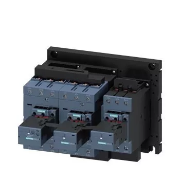   Siemens, Sirius, 3RA2444-8XF32-1AC2, 3RA24448XF321AC2, Csillag-delta motorindító, 55Kw/115A (400V, AC3), 24V AC 50/60 Hz vezerlés, csavaros csatlakozás, S3 méret, Sirius (Siemens 3RA2444-8XF32-1AC2)