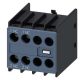 Siemens 3RH2911-1HA02 segédérintkező blokk, homloklapi, 2 Nyitó, csavaros csatlakozás, S00..S3 mágneskapcsolókhoz (Siemens 3RH29111HA02)